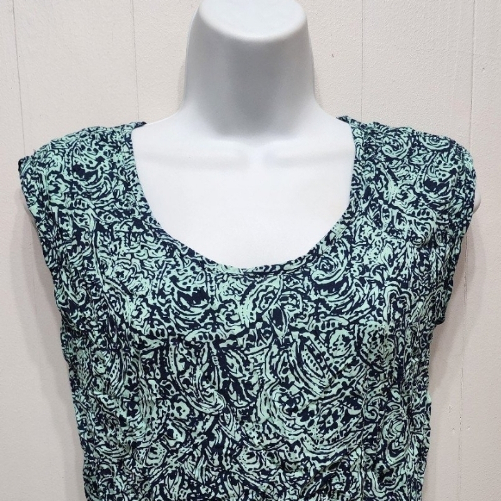 Banana Republic Sleeveless Top‎ Small Multicolor Casual B835